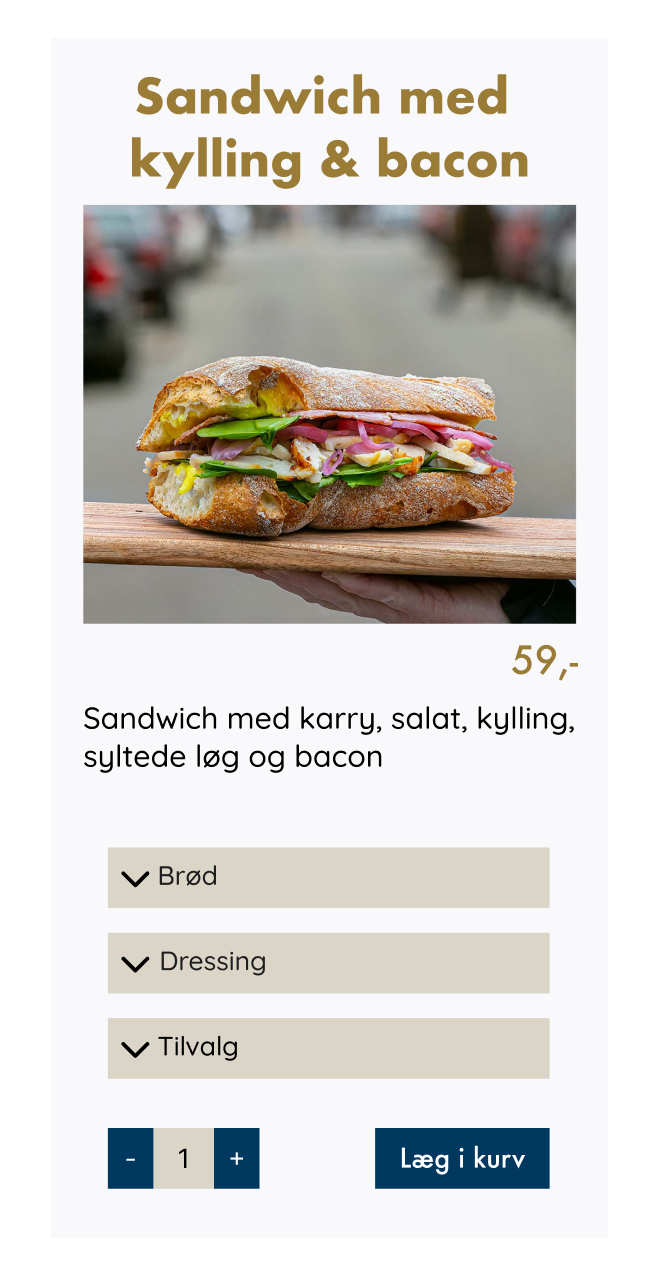 Billede fra SchweizerBageri projektet fra Århus Erhvervsakademi som multimediedesigner